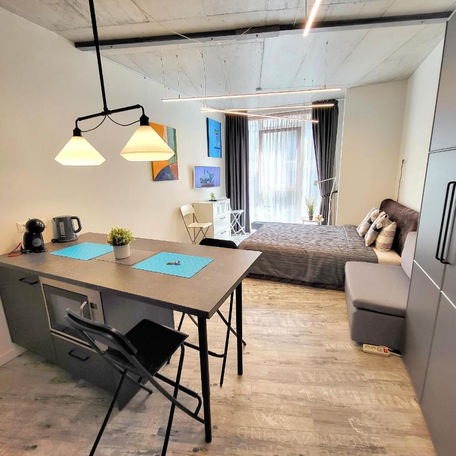 Happy Inn Laime Studio, Self Check-In-24-7, A-C, Parking-In-The-Underground-Garage Vilnius Ngoại thất bức ảnh
